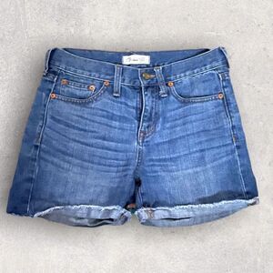 Madewell | High-Rise Denim Shorts TENCEL™ Denim Edition Size 24 in Quintell Wash